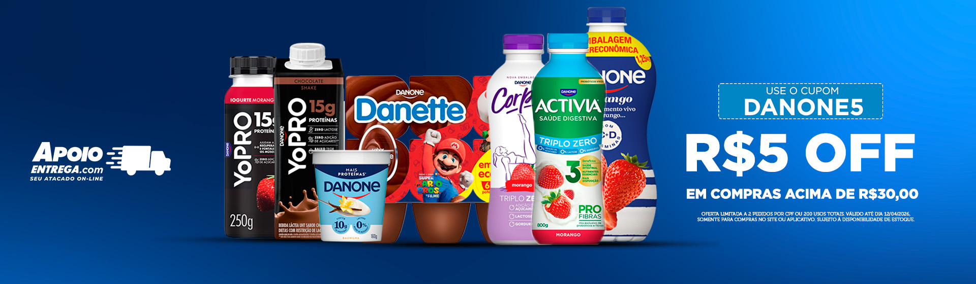 Cupom Danone 03/05